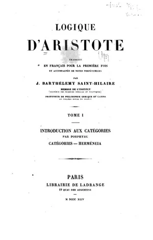 Couverture de Catégories