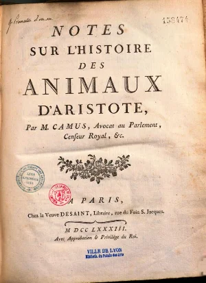 Couverture de Génération des Animaux