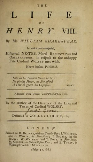 Couverture de Henri VIII