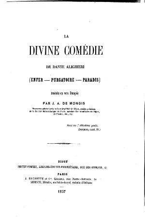 La Divine Comédie