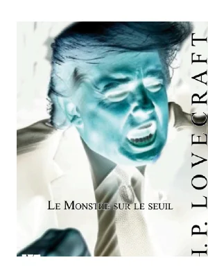 Couverture de Le monstre sur le seuil