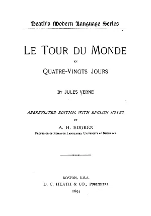 Le Tour du Monde en Quatre-vingts Jours