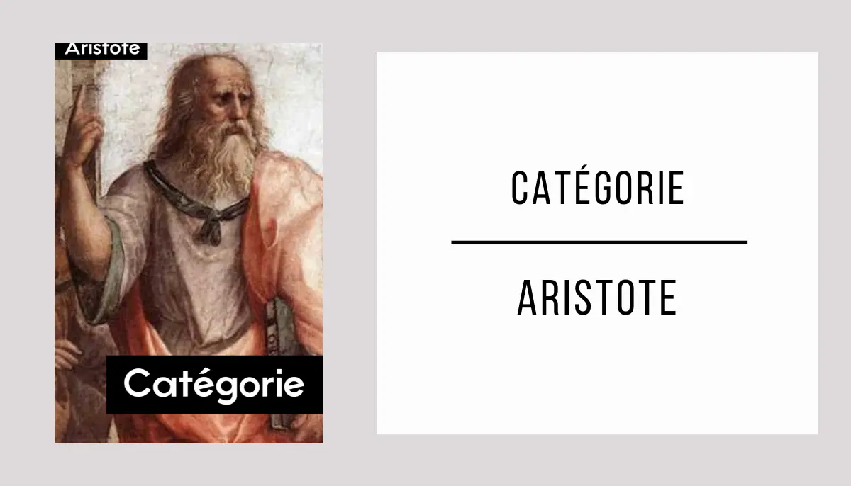 Catégories par Aristote