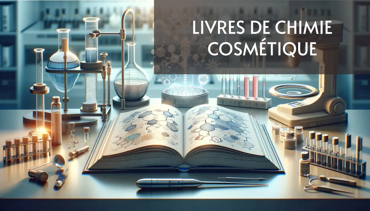 5 Livres de Chimie Cosmétique Gratuits !