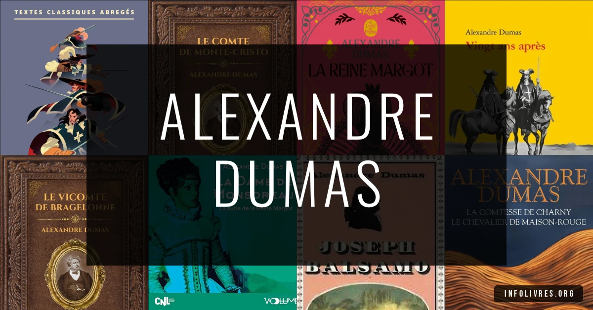 Couvertures de livres d'Alexandre Dumas