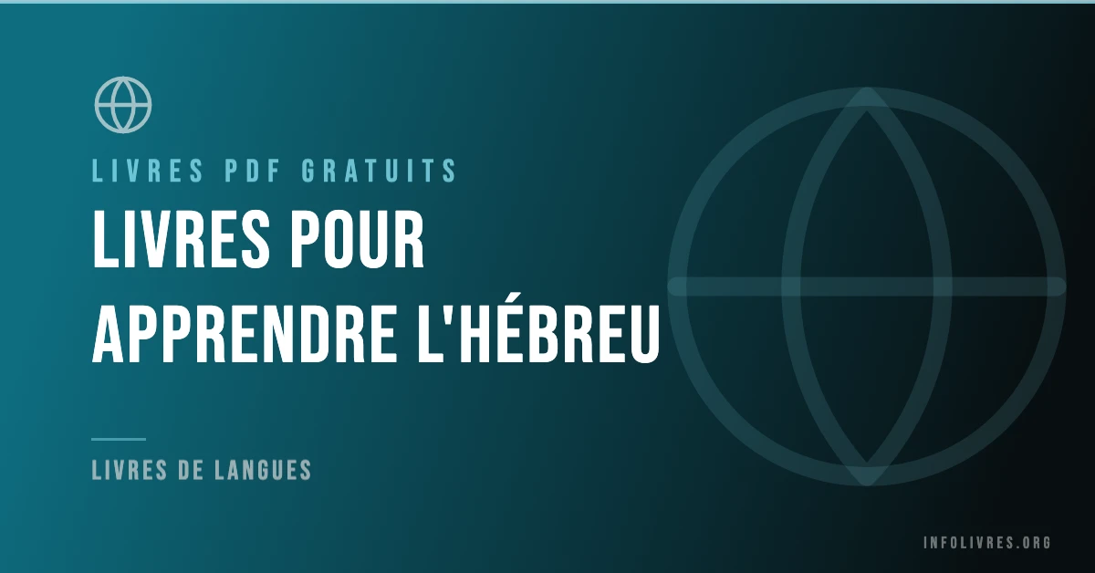 Livres gratuits pour apprendre l'hébreu en PDF