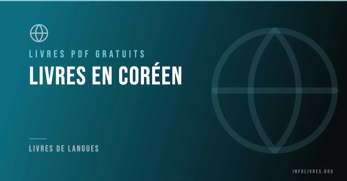 Collection de livres en coréen gratuits en PDF