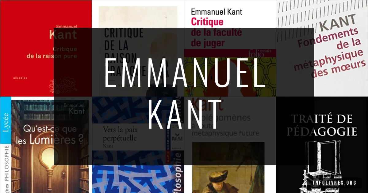 Couvertures de livres d'Emmanuel Kant