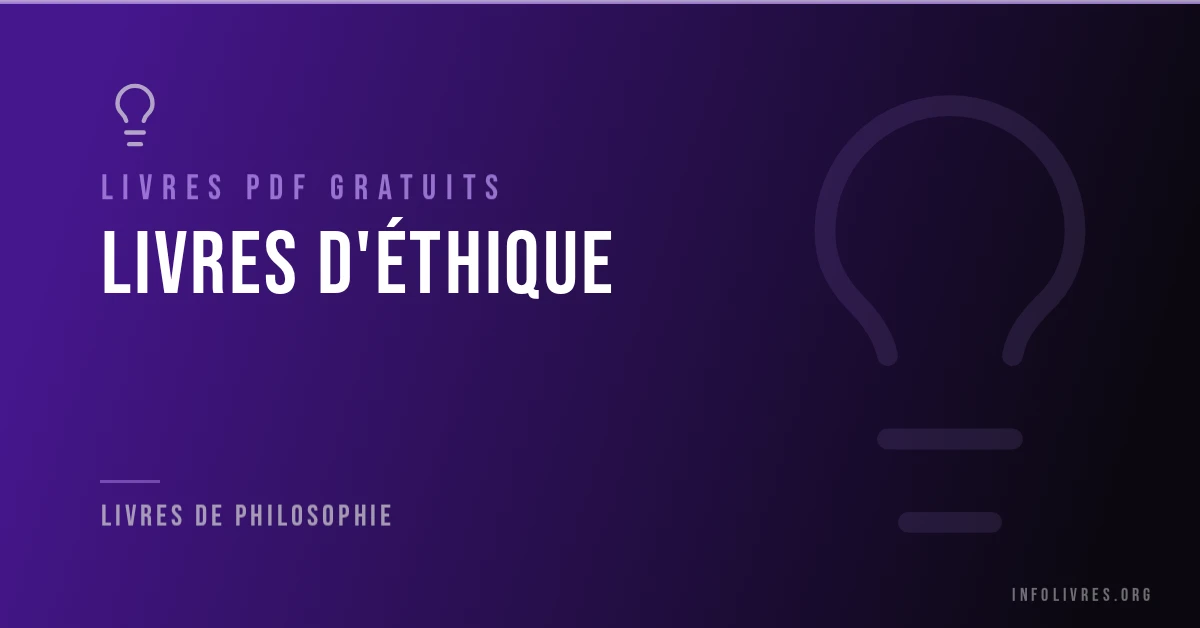Livres d'éthique et de philosophie morale gratuits en PDF