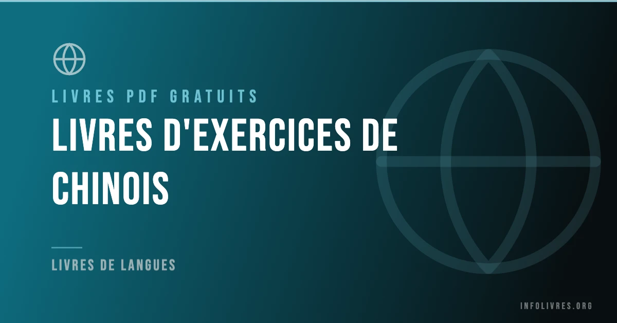 Livres d'exercices de chinois gratuits en PDF