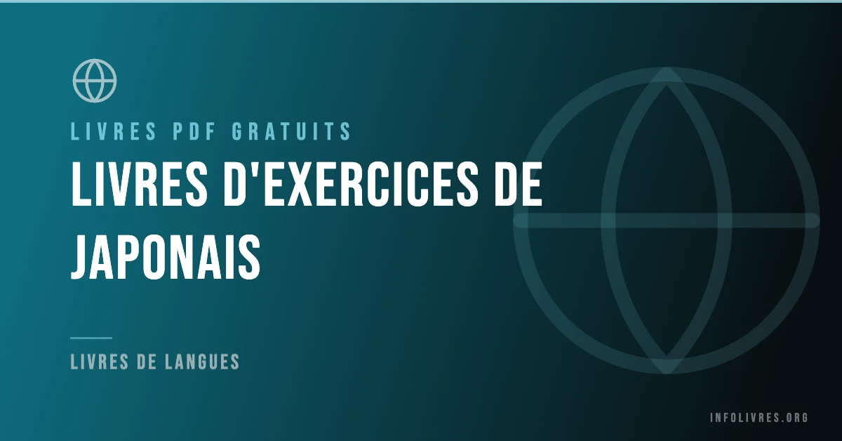 Livres d'exercices de japonais gratuits en PDF