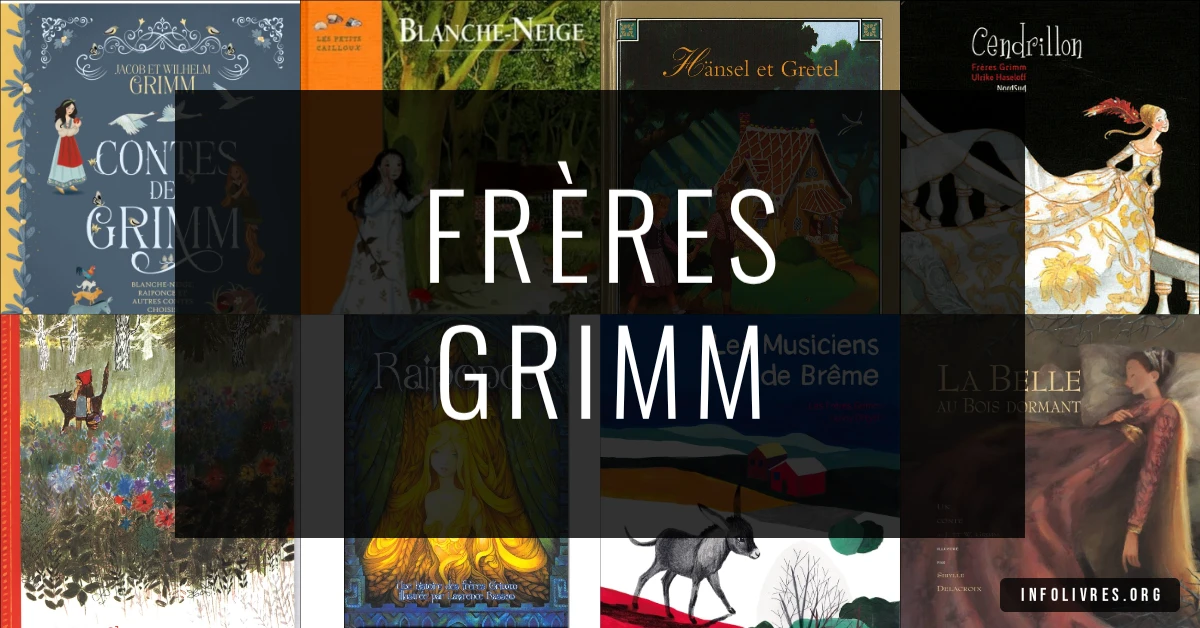 Couvertures de livres des Frères Grimm