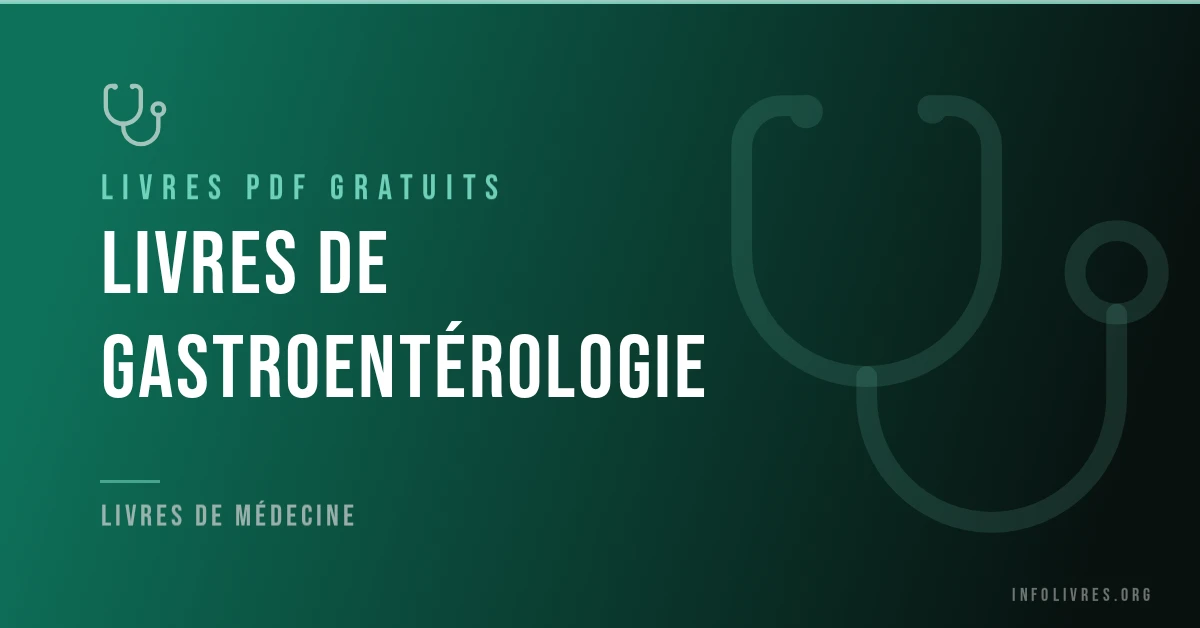 Couverture de la collection de livres de gastroentérologie en PDF gratuits