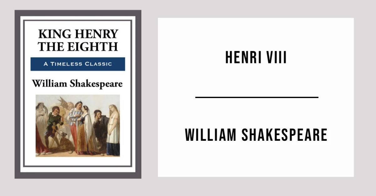 Henri VIII par William Shakespeare - PDF gratuit