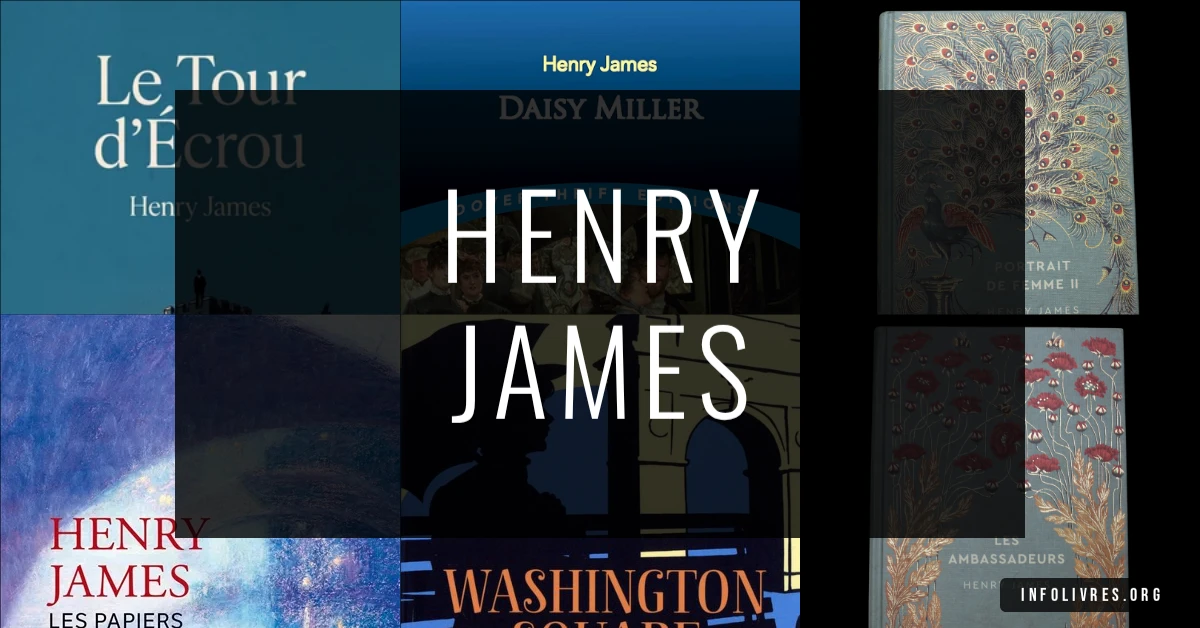 Couvertures de livres de Henry James