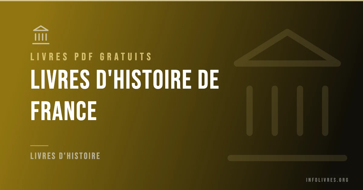Livres d'histoire de France gratuits en PDF