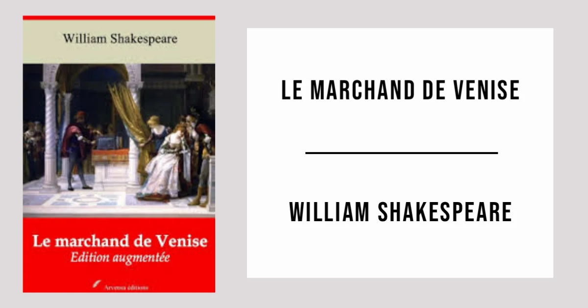 Le Marchand de Venise par William Shakespeare - PDF gratuit