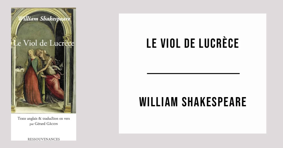 Le Viol de Lucrèce par William Shakespeare - PDF gratuit