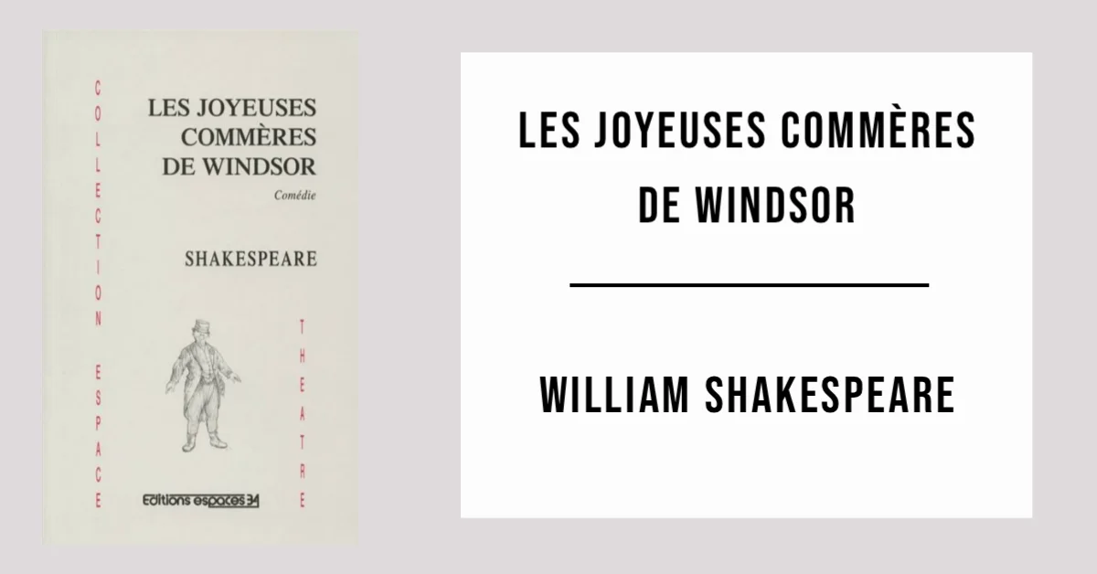 Les Joyeuses Commères de Windsor par William Shakespeare - PDF gratuit