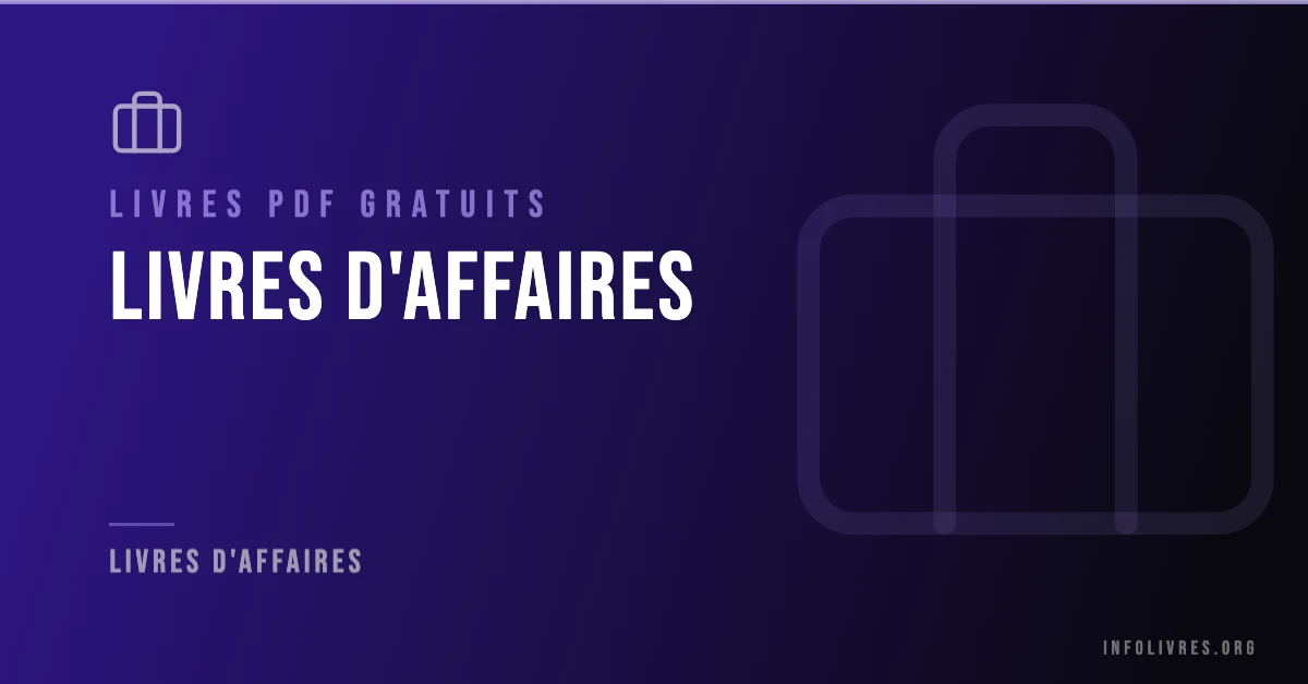 Livres affaires gratuits en PDF