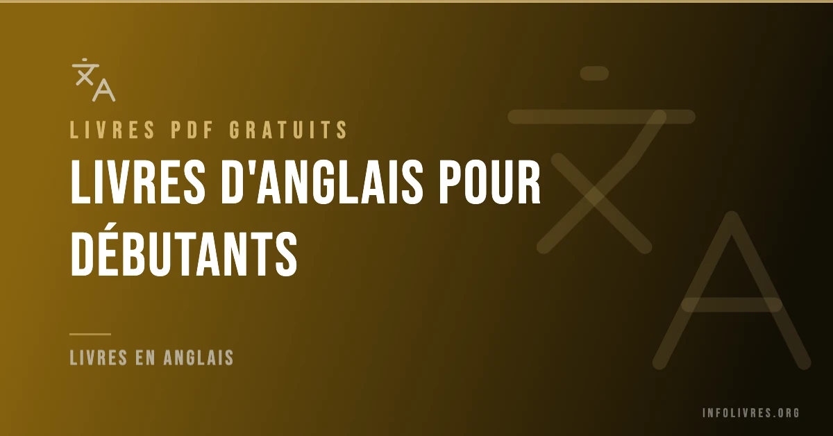 Livres anglais pour débutants gratuits en PDF