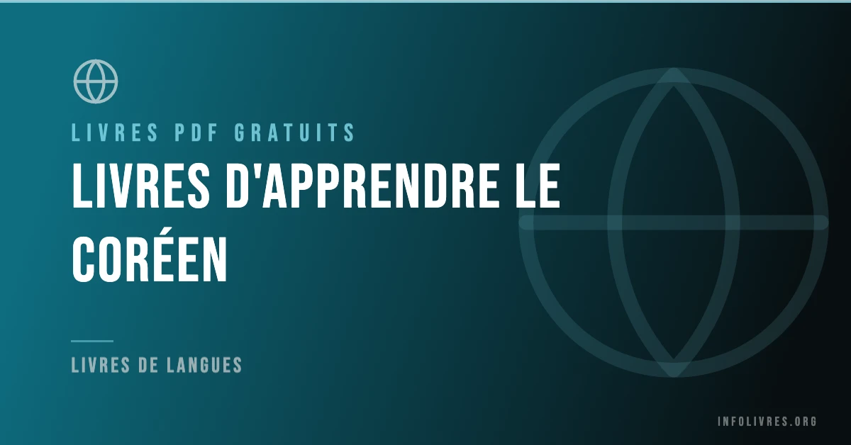 Livres apprendre le coréen gratuits en PDF