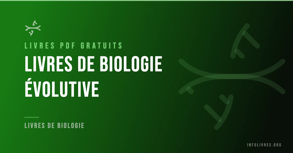Livres biologie évolutive gratuits en PDF