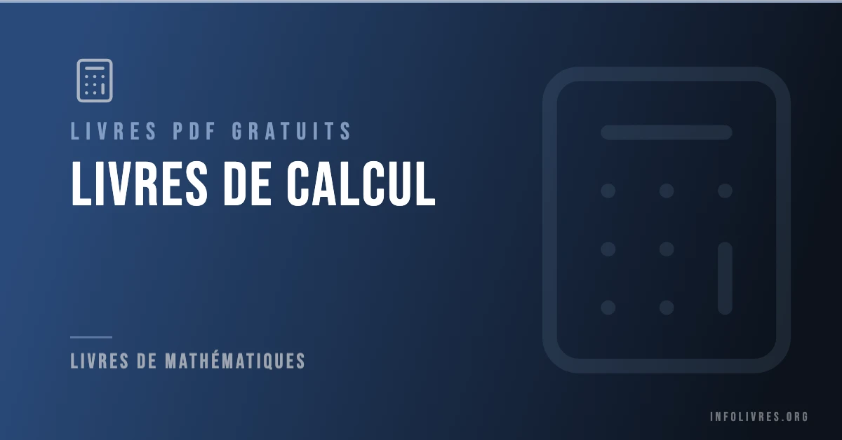 Livres calcul gratuits en PDF
