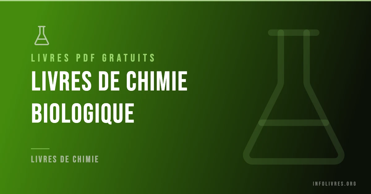 Livres chimie biologique gratuits en PDF