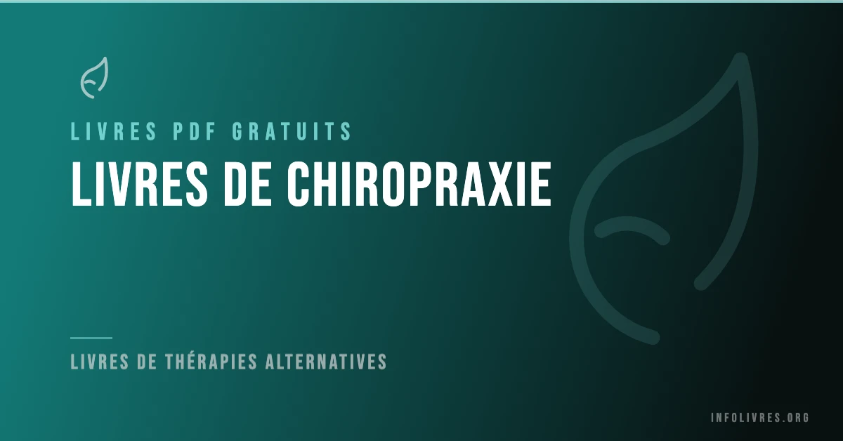 Livres chiropraxie gratuits en PDF