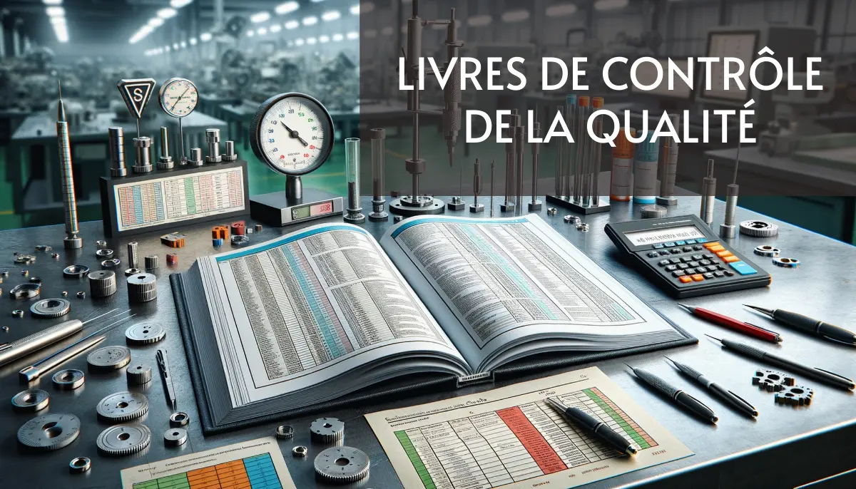 Livres de Contrôle de la Qualité