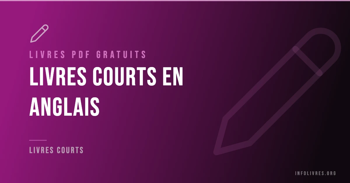 Livres courts en anglais gratuits en PDF