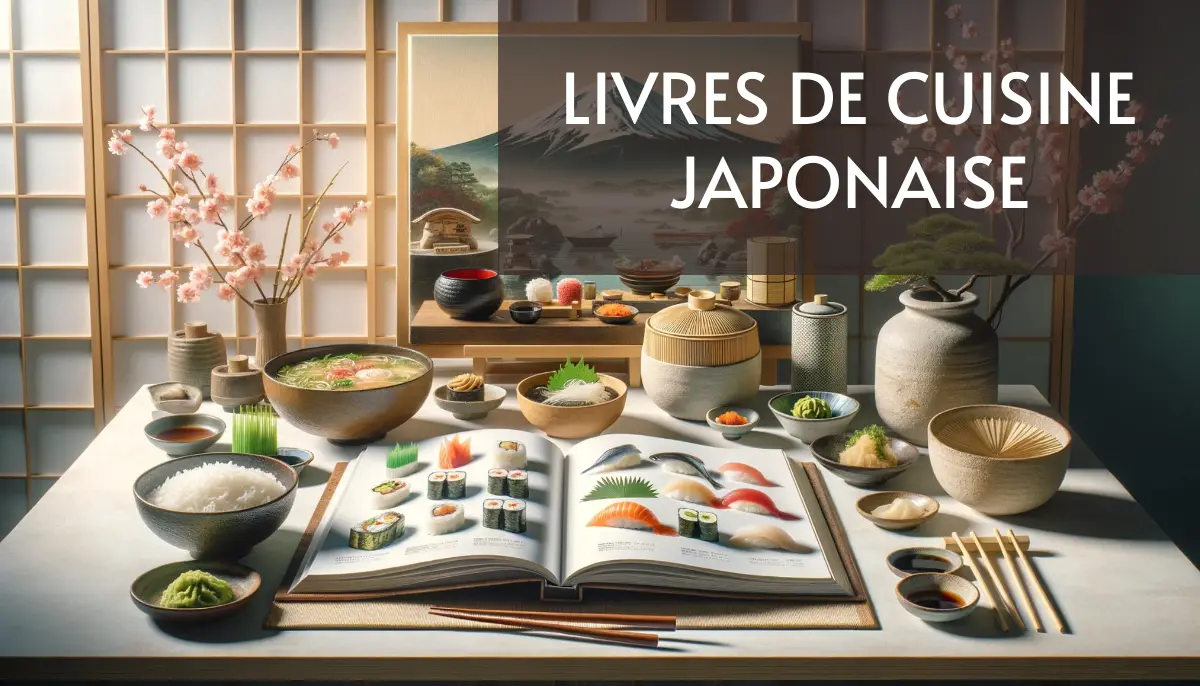 +5 Livres de Cuisine Japonaise Gratuits !
