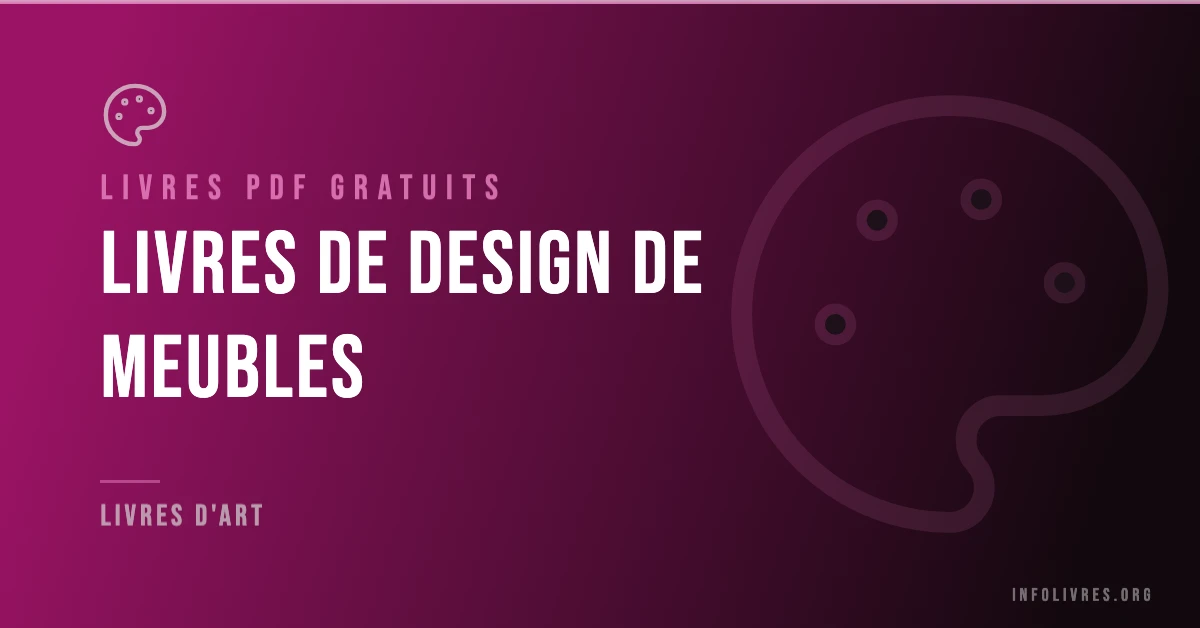 Livres design de meubles gratuits en PDF