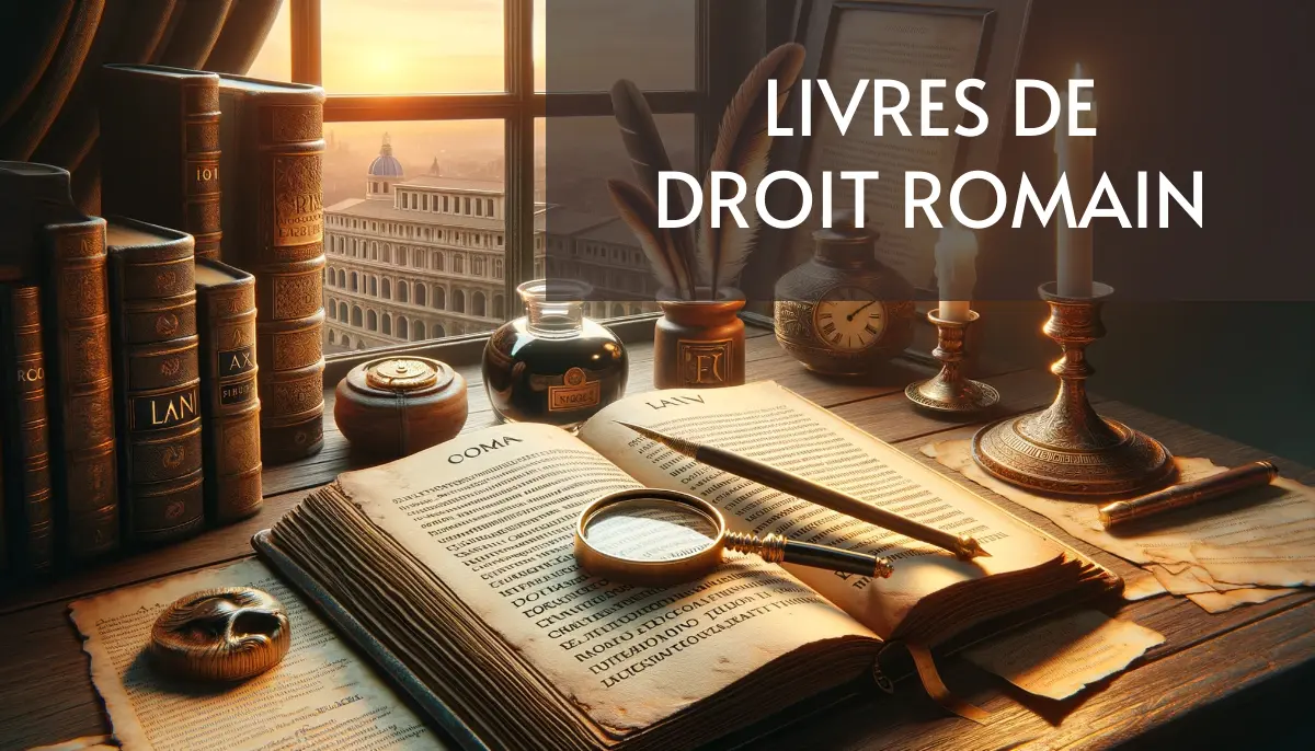 Livres de Droit Romain