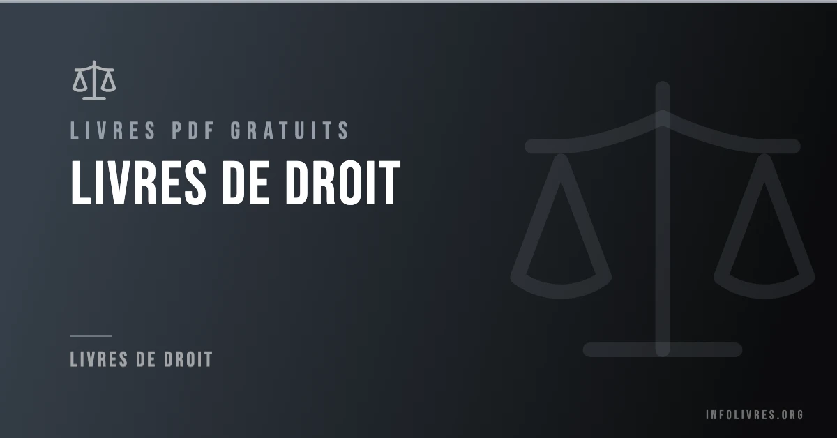 Livres droit gratuits en PDF