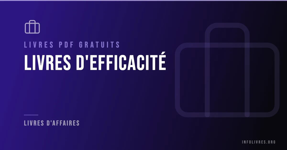 Livres efficacité gratuits en PDF
