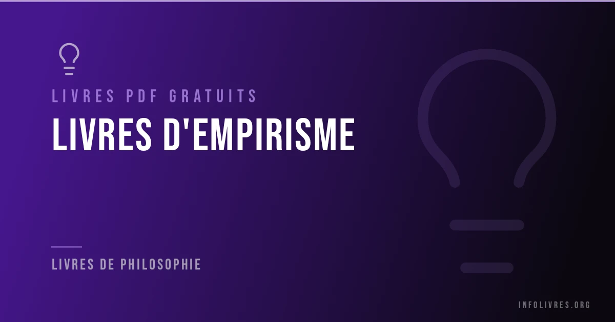 19 livres d'empirisme gratuits en PDF