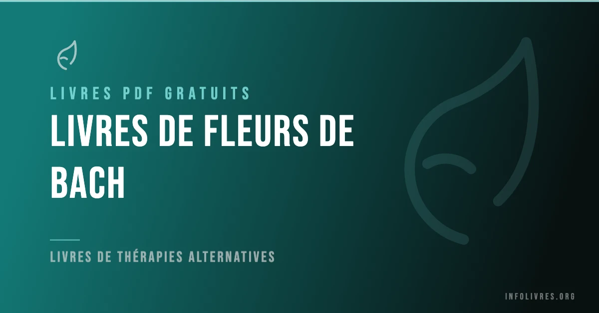Livres fleurs de bach gratuits en PDF