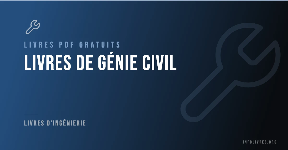 Livres génie civil gratuits en PDF