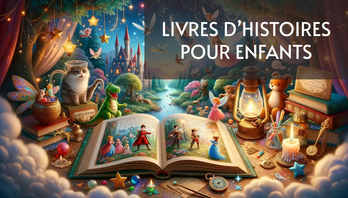 +10 Livres d'Histoires pour Enfants Gratuits !