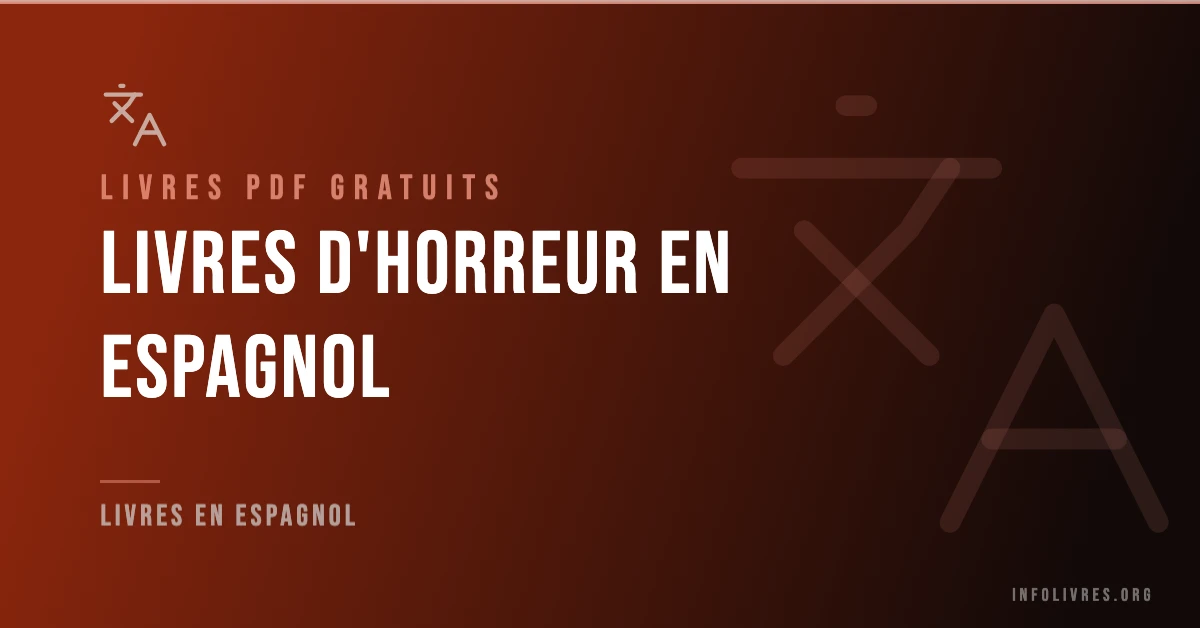 Livres horreur en espagnol gratuits en PDF