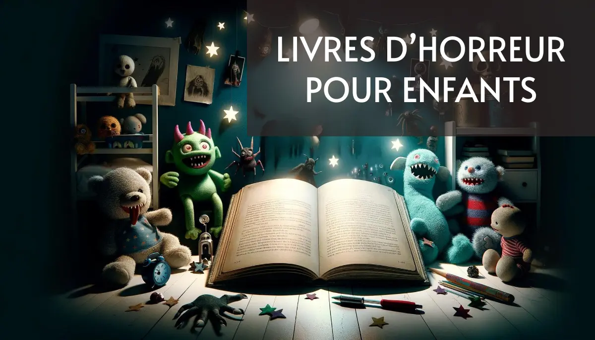+15 Livres d'Horreur pour Enfants  Gratuits !
