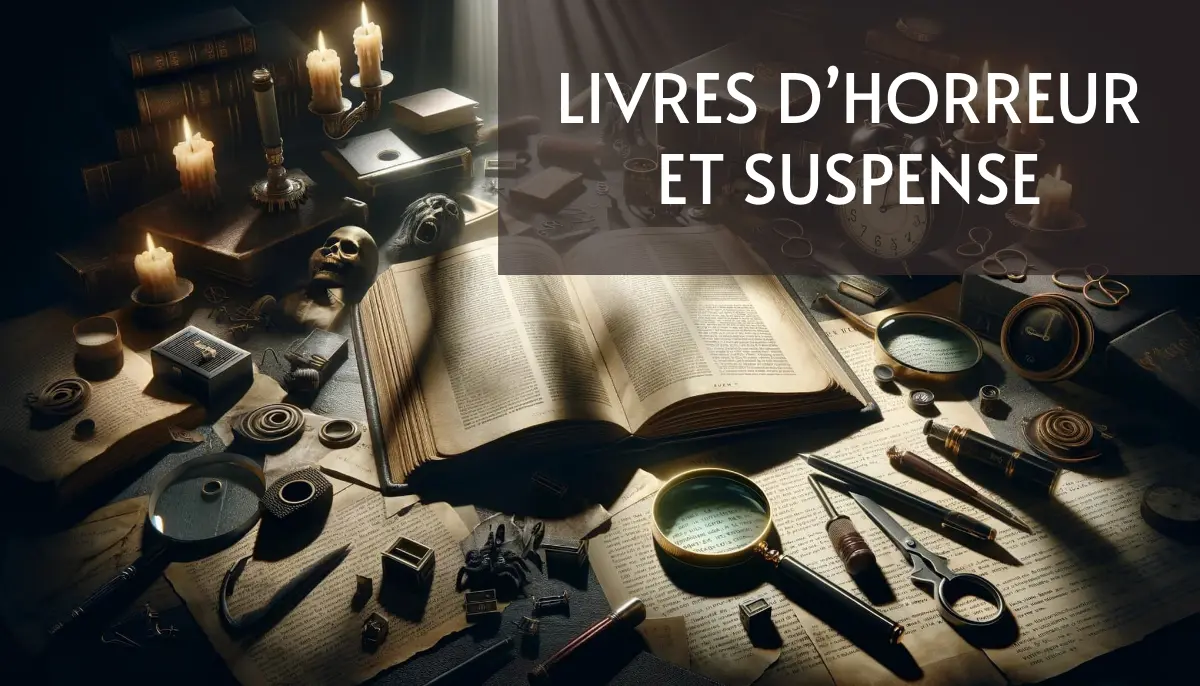 +15 Livres d'Horreur et Suspense Gratuits !