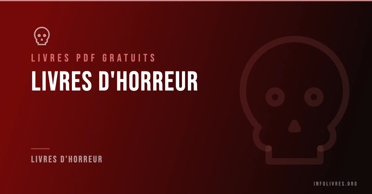 Livres horreur gratuits en PDF