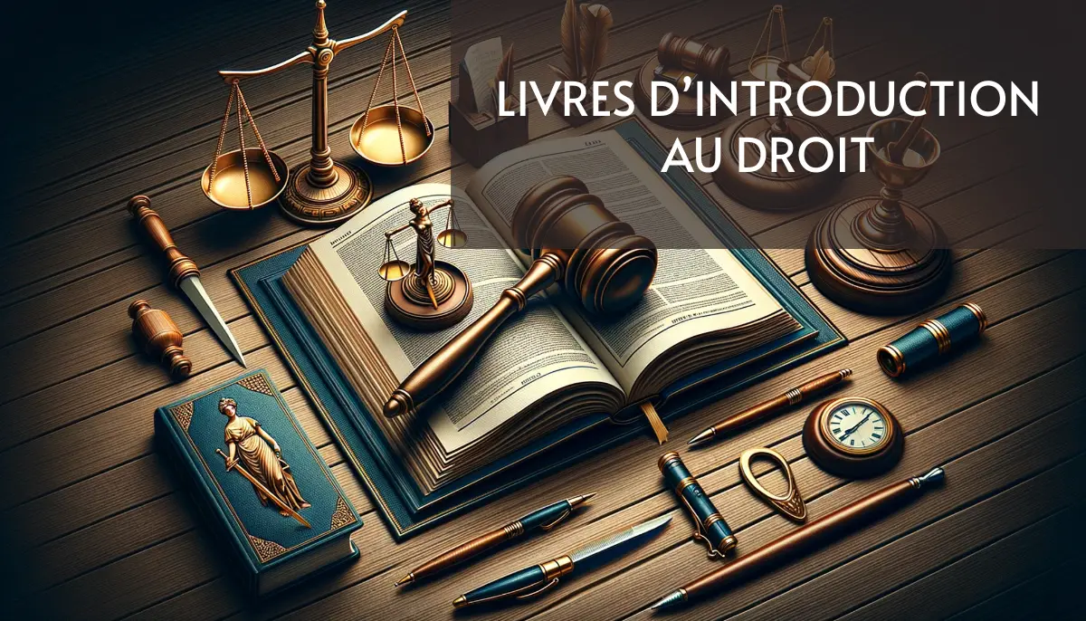 Livres d'Introduction au Droit