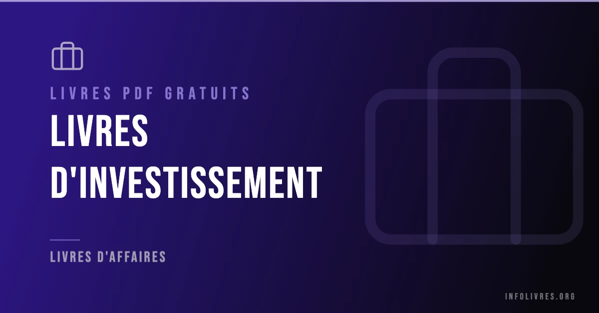 Livres investissement gratuits en PDF