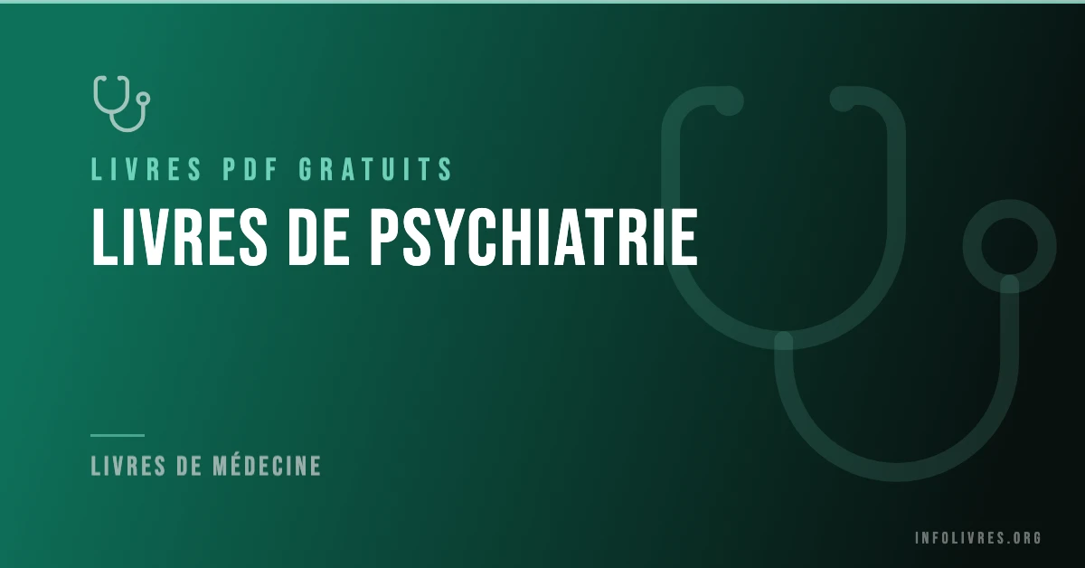 Livres psychiatrie gratuits en PDF