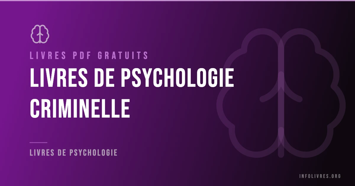 Livres psychologie criminelle gratuits en PDF