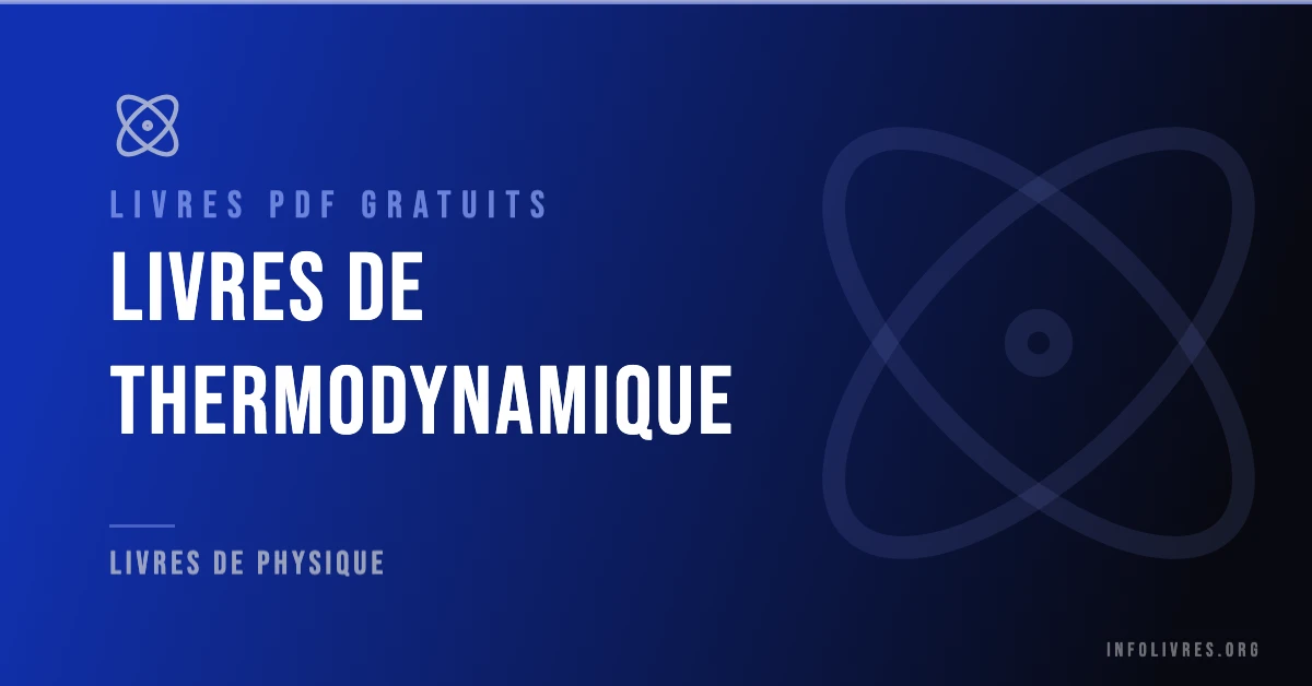 Livres thermodynamique gratuits en PDF